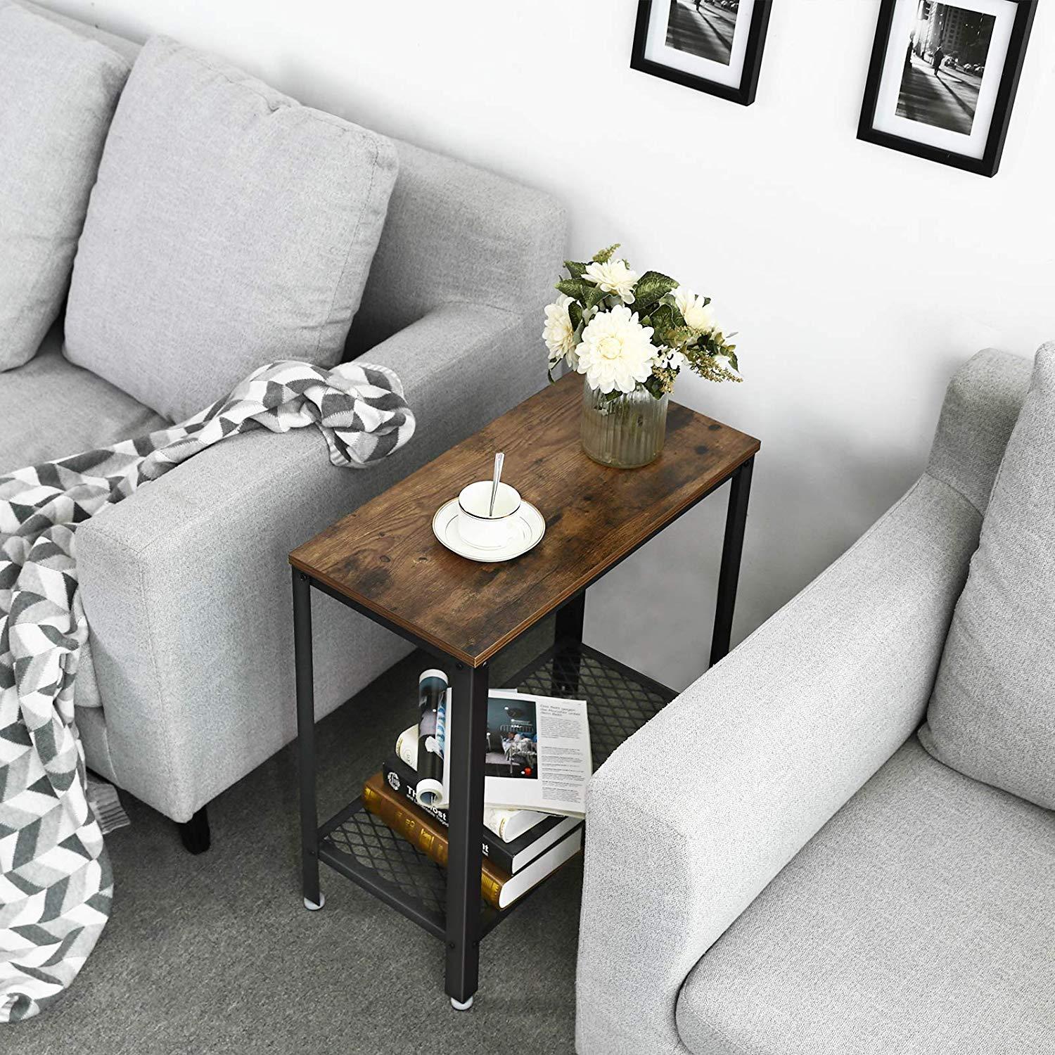 Thumbnail - Songmics, Couchtisch + Beistelltisch, Industrial (30 x 60 x 60 cm)