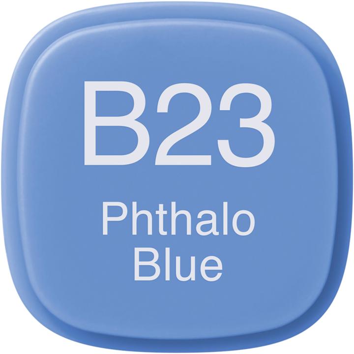 Actual product image Copic Graphic marker Classic type B - 23 (B23 - Phthalo Blue, 1 x)
