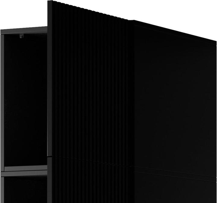 Actual product image Cama Wardrobe PAFOS 1D BASE 45x55 5x45 Black matt (45 x 55.50 x 45 cm)