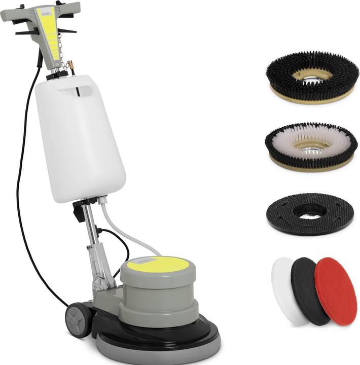 Ulsonix Einscheibenmaschine Bodenpoliermaschine Bohnermaschine Poliermaschine 43,2 Cm
