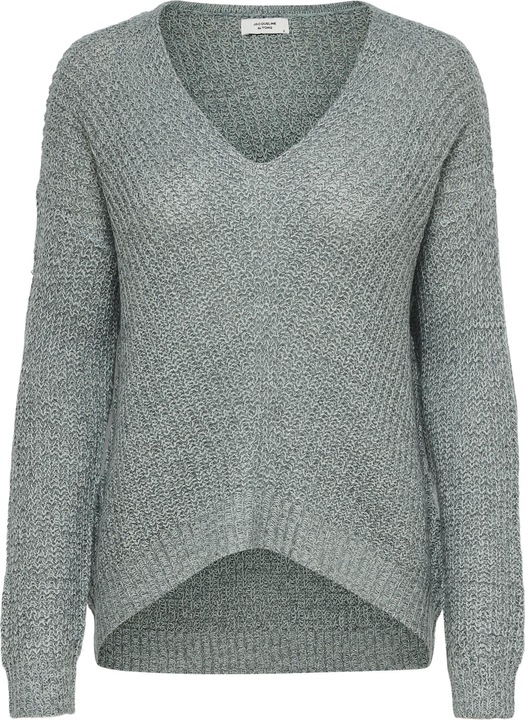 JdY V-Ausschnitt Strickpullover