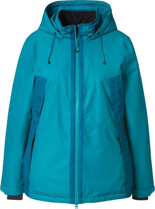 Ulla Popken Giacca funzionale e impermeabile HYPRAR con cappuccio e paravento