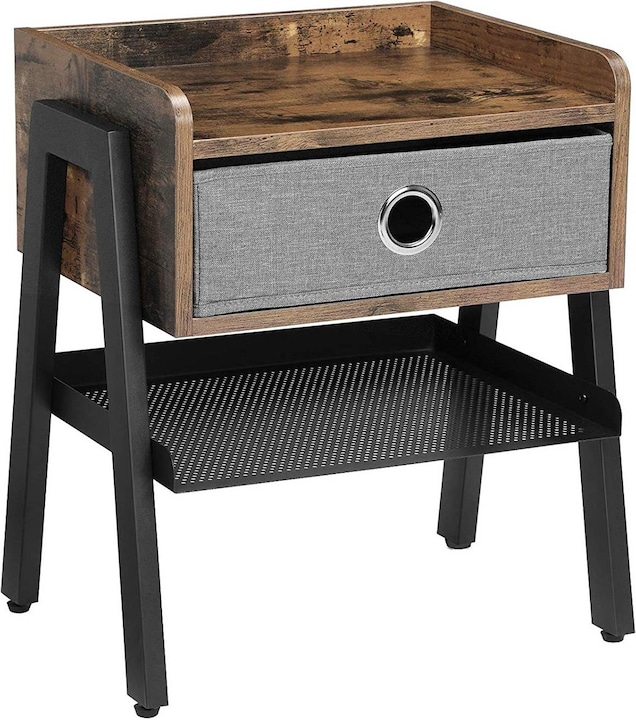 Image du produit Vasagle Industrial Side Table (35 x 46 x 53 cm)