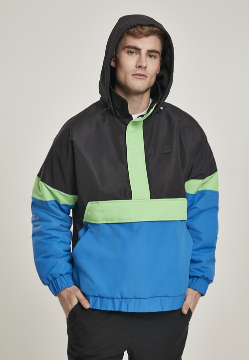 Produktbild Urban Classics 3-Tone Neon Mix Pull Over Jacket (XS)