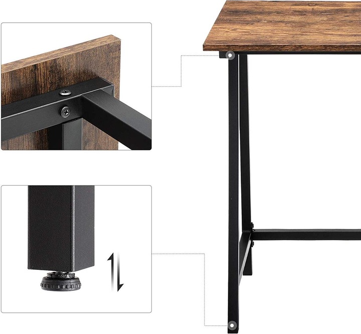 Produktbild Vasagle Industrial Computer Desk