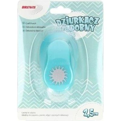 Brewis, Perforatore, Dekorativer Locher - Sonne 2,5cm MIX