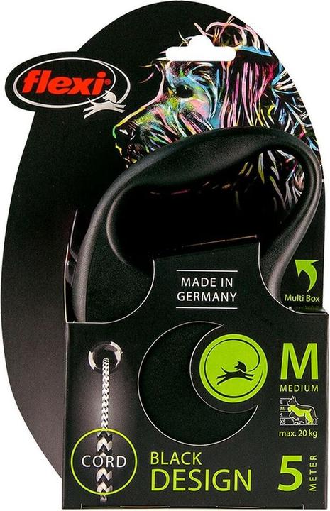Produktbild Flexi BLACK EDITION Seil (M, Hund, Spazieren)