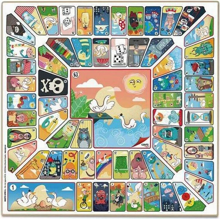 Actual product image Cayro Parchís-Oca Game Board (Spanish)