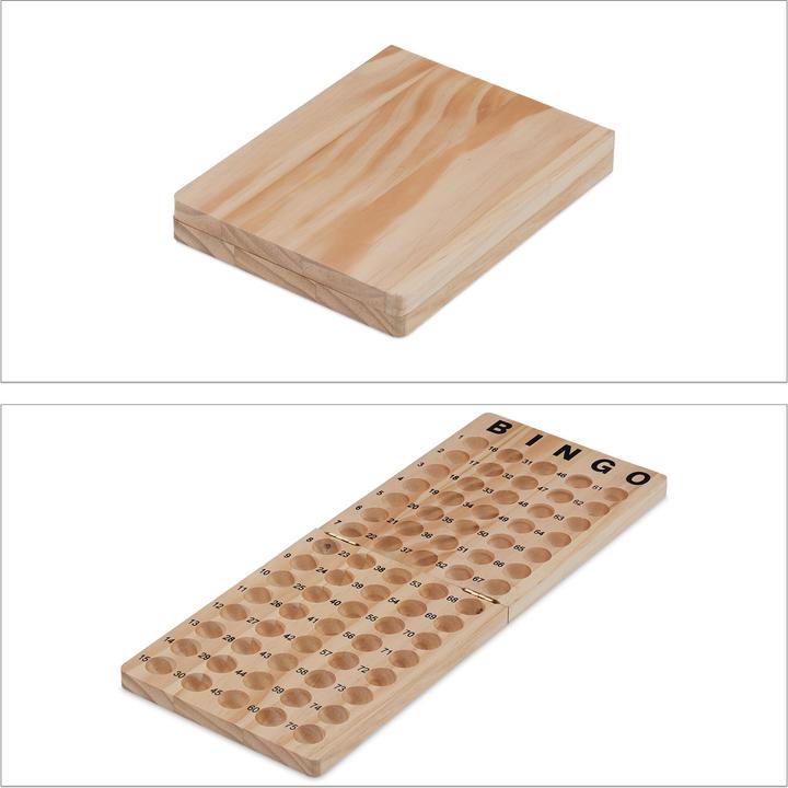 Image du produit Relaxdays Jeu de bingo