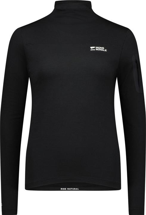 Produktbild Mons Royale Diversion Merino Mock Neck Long Sleeve (M)