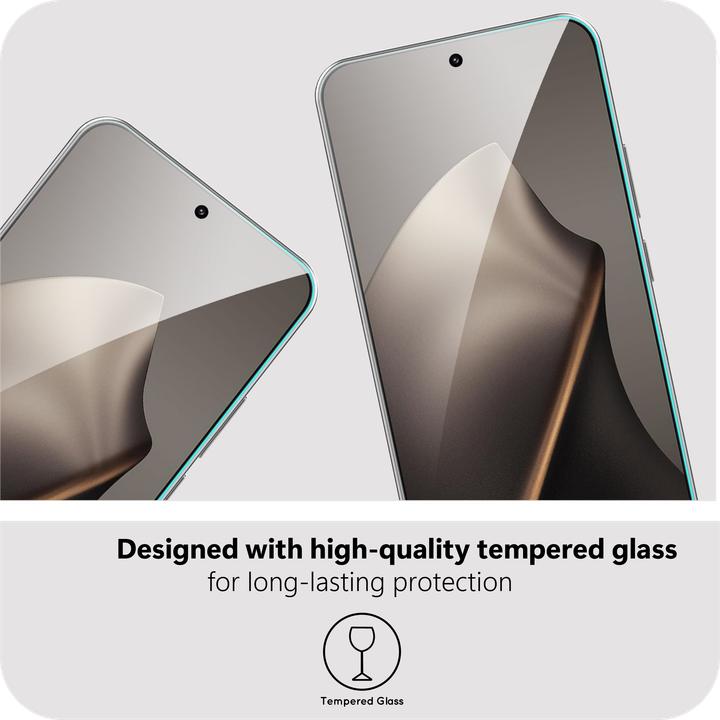 Produktbild Cazy Schutzglass Tempered Glass, Bildschirmschutz (1 Stk., Xiaomi 15T, Xiaomi 15T Pro)