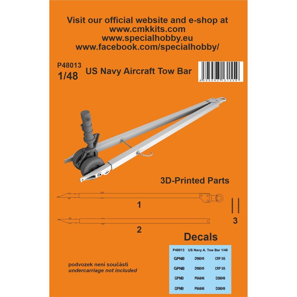 CMK US Navy Aircraft Tow Bar