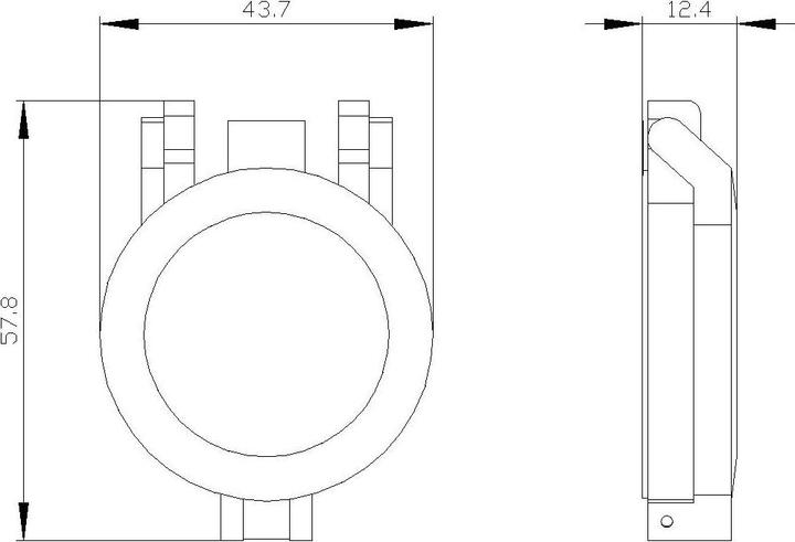 Actual product image Siemens Pushbutton cap