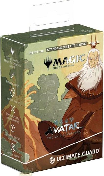Actual product image Ultimate Guard Art Sleeves Magic: The Gathering "Avatar: The Last Airbender" - Red Mythic