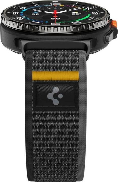 Produktbild Spigen - Athlex Air - Samsung Galaxy Watch8 / Classic (40 / 44 / 46mm) - Active Black (40 mm, 44 mm, 46 mm, Kunststoff, Nylon)