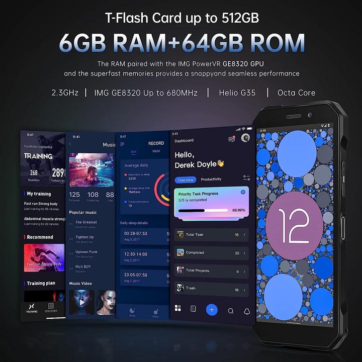 Produktbild Doogee S61 Infrangibile (64 GB, 6", Dual SIM, 4G)