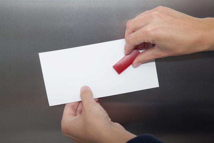 Produktbild Maul Haftmagnet MAULsolid, Haftkraft: 1,0 kg, rot (10x)