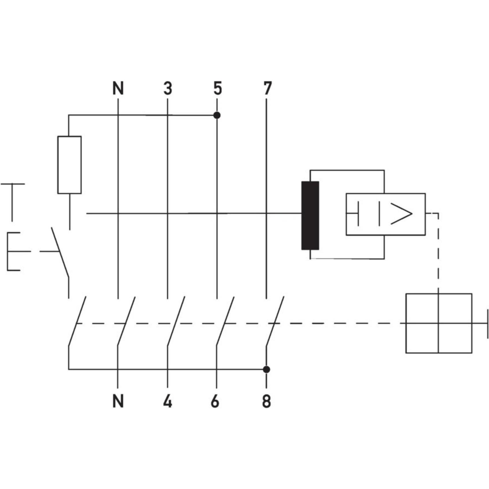 Thumbnail - Doepke, Schutzschalter, GmbH FI-Schalter DFS4 063-4/0,03A 500