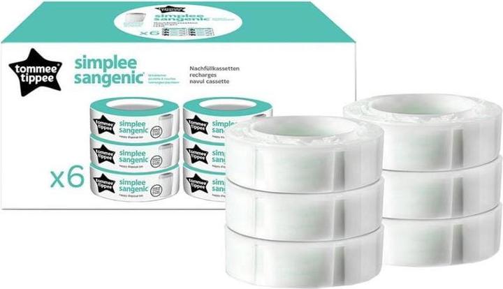 Actual product image Sangenic Nachfüllkassetten Simplee, 6er Pack