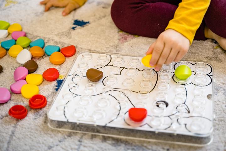 Produktbild Nathan CLIC'educ 31608 Mosaik-Set (Französisch, 2 - 4 Jahre)