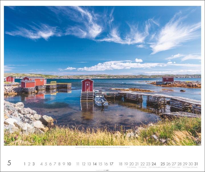 Produktbild Kanada Kalender 2026 - Der Ruf der Wildnis (55 x 46 cm)