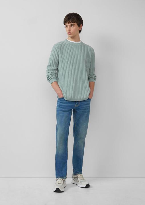 Produktbild S.Oliver Strickpullover Baumwollpullover in Strukturstrick (M)
