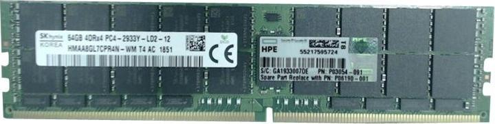 Image du produit HPE Kit mémoire, 64 Go Quad Rank (1 x 64GB, 2933 MHz, RAM DDR4, DIMM)