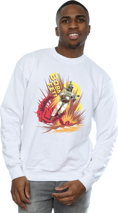 Produktbild Star Wars Boba Fett Rocket Powered Sweatshirt (L)