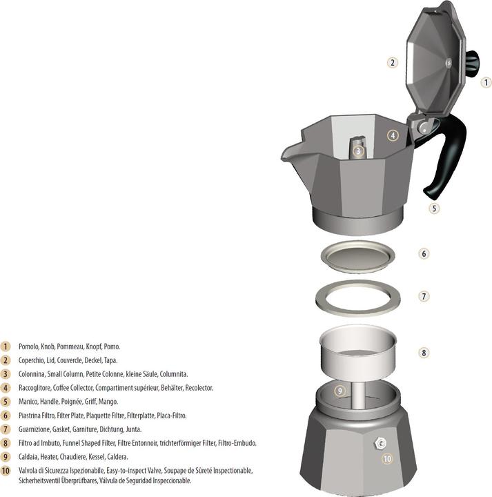 Produktbild Bialetti Moka 6 Tassen (6 Tassen)