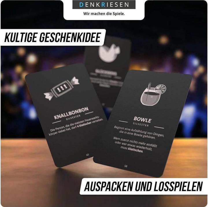 Productafbeelding Denkriesen klattschen - oudejaarseditie (d) (2 - 10 Spelers)