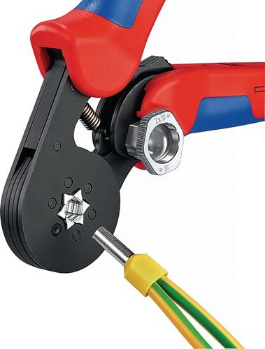 Immagine prodotto Knipex Pinza per terminali a bussola, con regolazione automatica (180 mm)