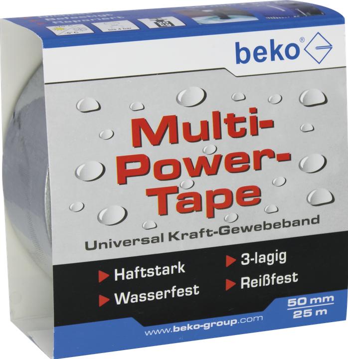 Image du produit Beko Multi-Power-Tape 50mm x 25m argenté 262205251 (50 mm)