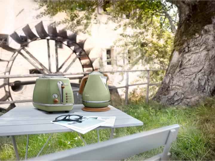 Actual product image De'Longhi Broodrooster Icona Vintage CTOV 2103.GR - Groen