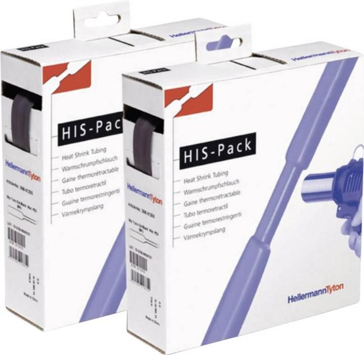 Actual product image HellermannTyton Heat shrink tubing without adhesive S (1 x)