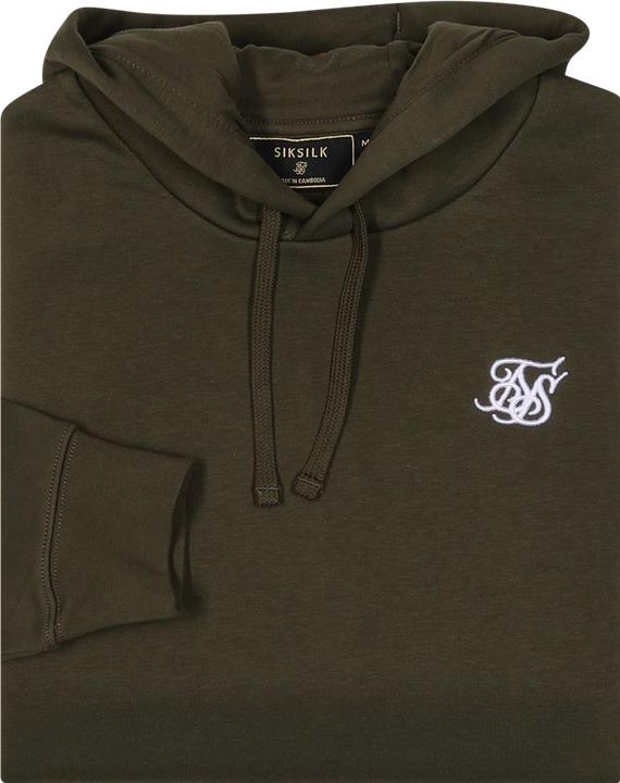 Immagine prodotto Siksilk Felpa con cappuccio Khaki Essential Overhead (XS)