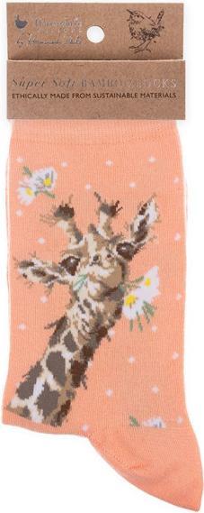 Produktbild Wrendale Design Socken Giraffe (Einzelpack, 35 - 40, 37 - 42)
