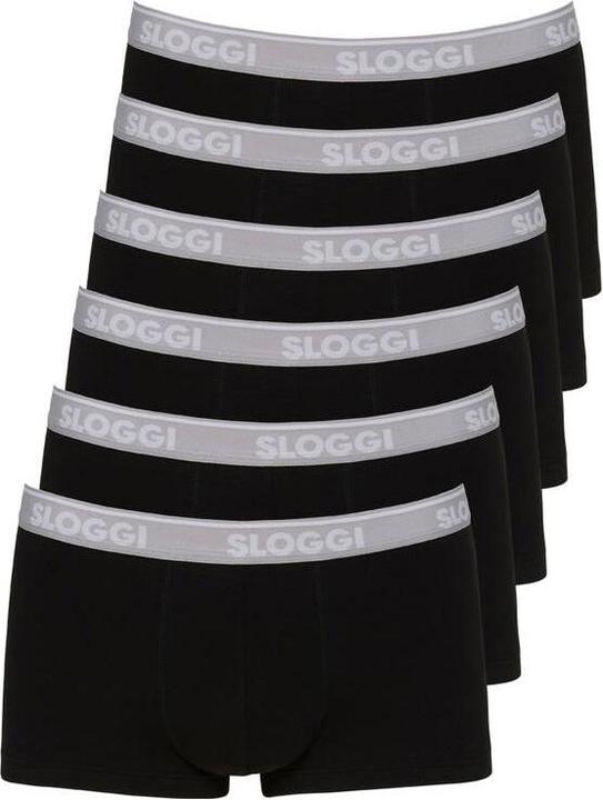 Produktbild Sloggi Boxershorts Casual Figurbetont (L, 6er Pack)