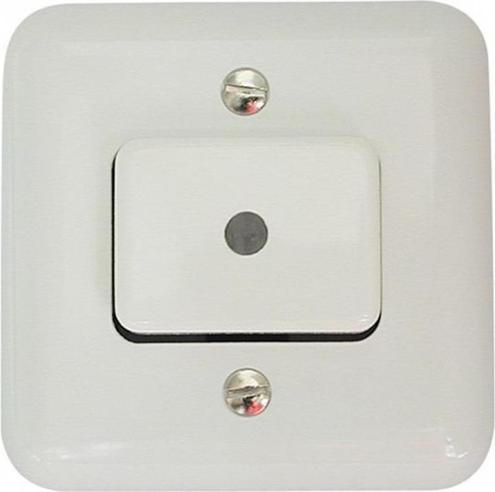 Produktbild Mica Schalter S3, AP, weiss