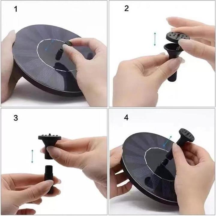 Immagine prodotto Werkstein Fontana solare galleggiante per laghetti da giardino