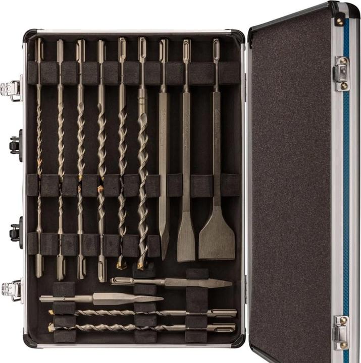 Image du produit Makita Jeu de marteaux perforateurs 17 pièces D-42 (12 mm, 14 mm, 5 mm, 6 mm, 8 mm, 10 mm)