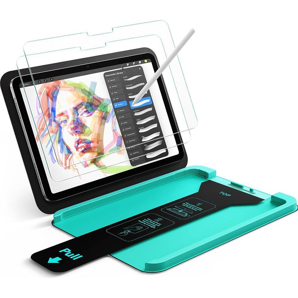 ESR - Armorite Paper-Feel UltraFit Tray - iPad Air 13 (2024) / Air 13 (2025) / Air 13 (2026) - Clear (Apple iPad Air 13 2024, Apple iPad Air 13 2025, 