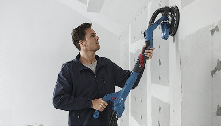 Produktbild Bosch Professional Trockenbauschleifer GTR 55-225 Professional (Exzenterschleifer, 550 W)