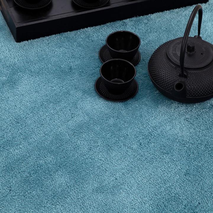 Produktbild TT Home Wohnzimmer Kurzflor Einfarbig Modernes Design Waschbar (220 x 160 cm)
