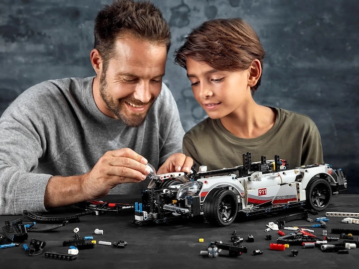Productafbeelding LEGO Porsche 911 RSR (42096, LEGO Technic, LEGO Zeldzame Sets)