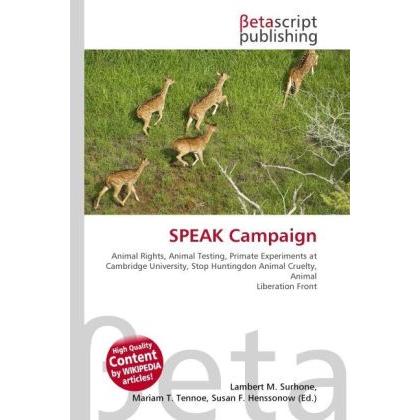 SPEAK Campaign, Fachbücher
