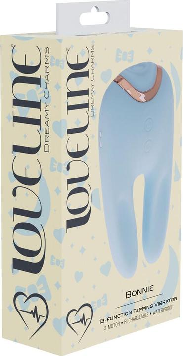 Produktbild Loveline Bonnie - Double-ended Tapping Vibrator - Blue