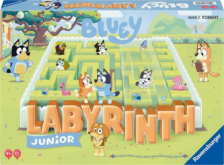Actual product image Ravensburger Bluey Junior Labyrinth (German, French, Dutch, Italian, English, Spanish, Portuguese)