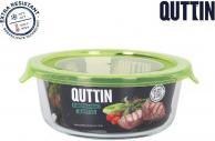 Image du produit Quttin boîte à lunch avec couvercle vert 15cm
