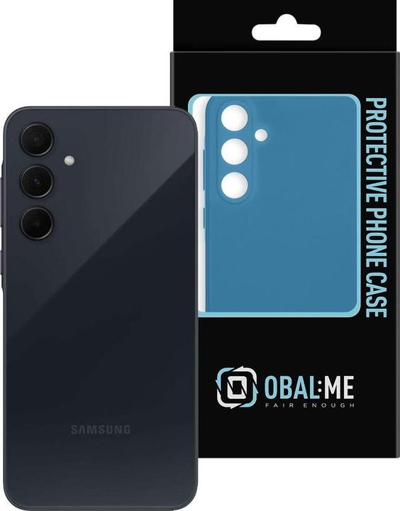 Immagine prodotto - OBAL:ME Cover opaca in TPU per Samsung Galaxy A35 5G Blu Scuro (Samsung Galaxy A35)