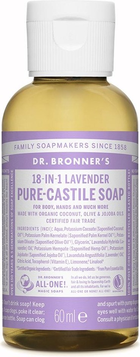 Produktbild Dr. Bronner's 18-In-1 (Flüssigseife, 60 ml)